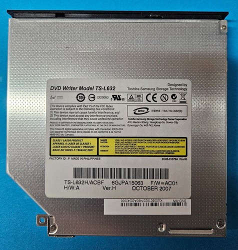 Toshiba samsung l632 - toshiba, ts-l632