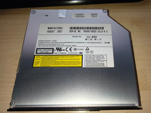Panasonic 850 dvd rw - panasonic, cd/dvd-rw