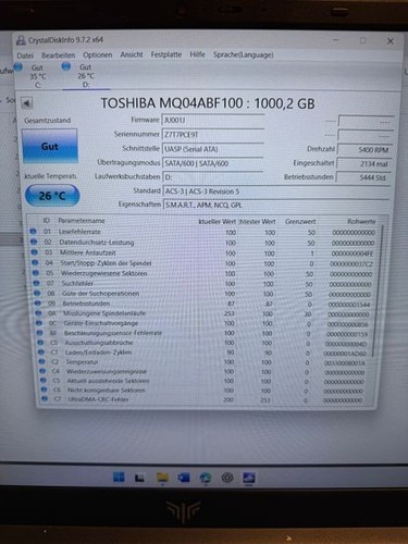 5444 betriebsstd tb - 5444, toshiba